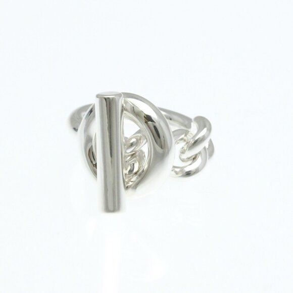 HERMES Silver Ring - Picture 1 of 11